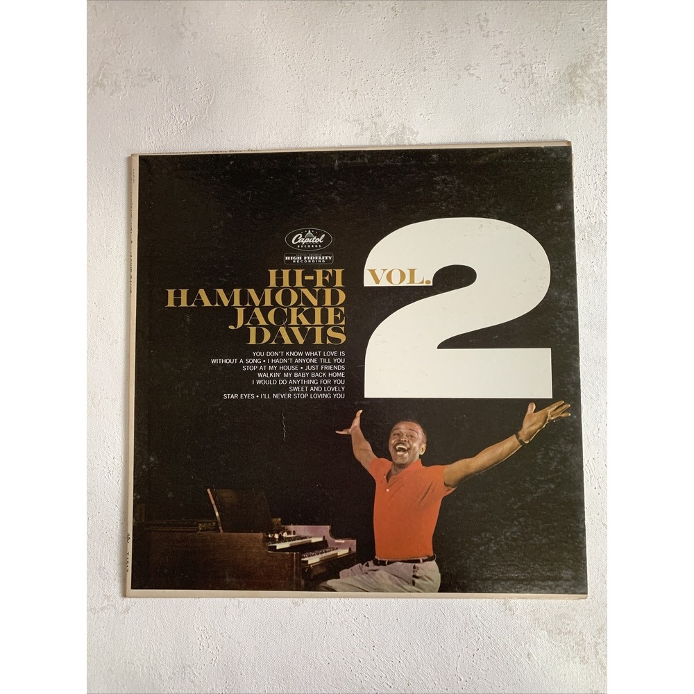 Jackie Davis - Hi-Fi- Hammond Vol. 2 - Used Vinyl Record - T1517 VG+